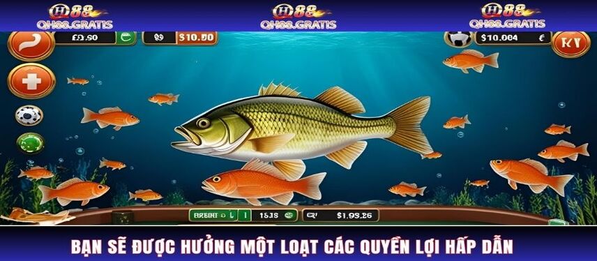 Bắn cá Bạn sẽ được hưởng một loạt các quyền lợi hấp dẫn