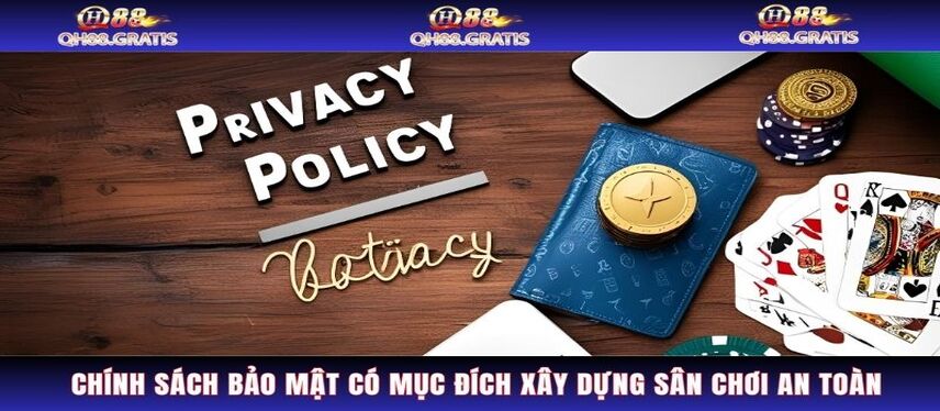 Chính Sách Bảo Mật Chính sách bảo mật có mục đích xây dựng sân chơi an toàn tuyệt đối