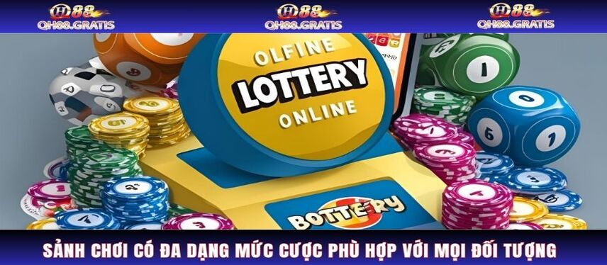 Lô Đề Sảnh chơi có đa dạng mức cược phù hợp với mọi đối tượng