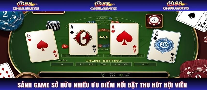 Game Bài Sảnh game bài nổi bật với kho game cùng tỷ lệ thưởng khủng