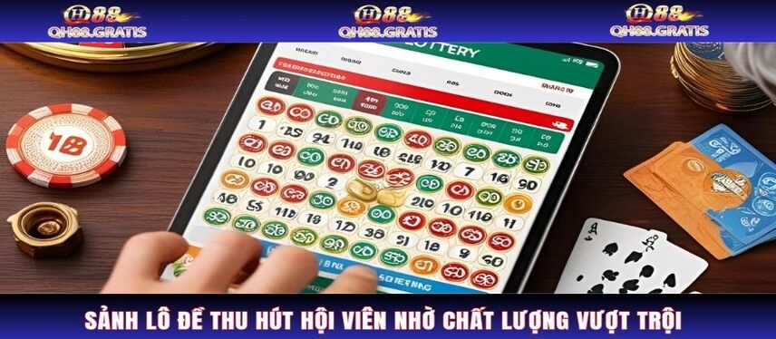 Lô Đề Sảnh lô đề thu hút đông đảo hội viên nhờ chất lượng vượt trội