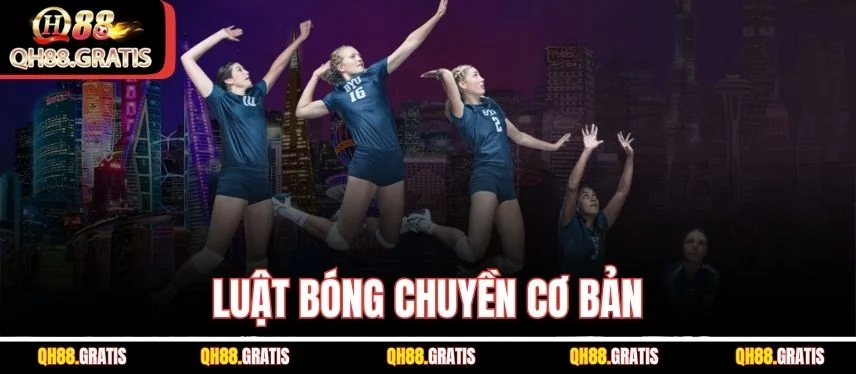 Trải Nghiệm Cá Cược Bóng Chuyền Sôi Động Cùng Qh88 Luật bóng chuyền cơ bản