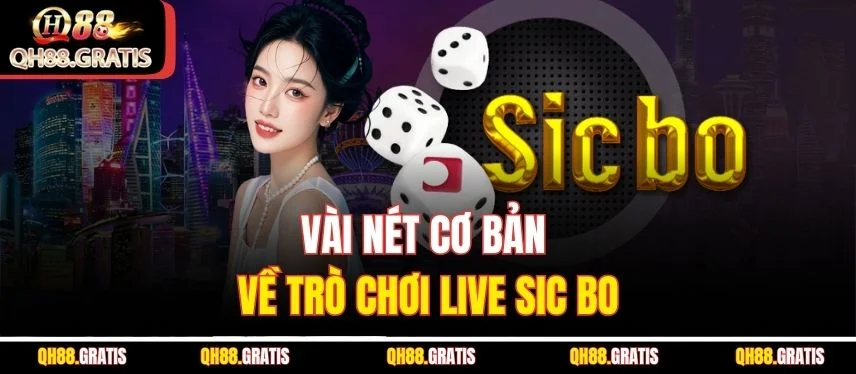 Live Sic Bo - Cách Chơi Chuẩn Dành Cho Game Thủ QH88 Vài nét cơ bản về trò chơi Live Sic Bo